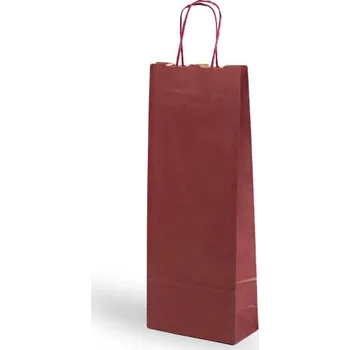 Papírová taška na víno - vínová