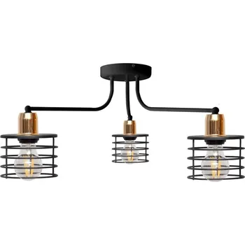 Nástěnné svítidlo Lustr Přisazený lustr EDISON 3xE27/60W/230V