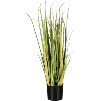 umělá květina Umělá rostlina v květináči Tráva 70 cm, zelená