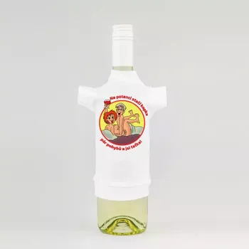 Žertovný předmět Tričko na láhev - Na potenci stačí kapka