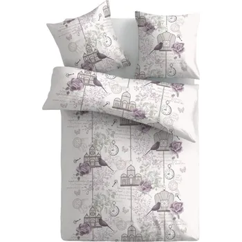 Povlečení Povlečení Angela 140x200 cm, motiv ptáčci