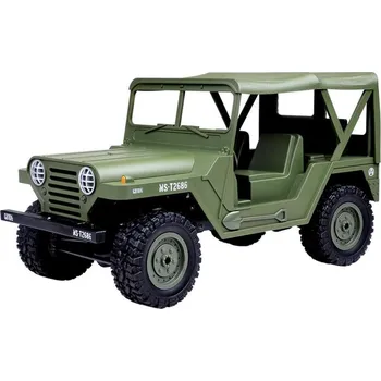 RC model auta S-IDEE Americký jeep M151 1:14 Zelený