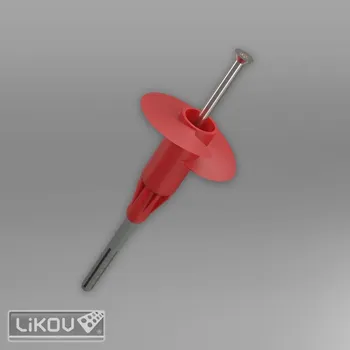 Hmoždinka GECKO U8 spirálová hmoždinka s kovovým šroubem