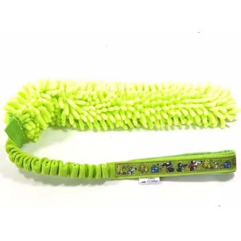 Hračka pro psa Pískací Potvůrky Přetahovadlo pro psa – XL mop s amortizérem, vánoční motiv Barva: zelená