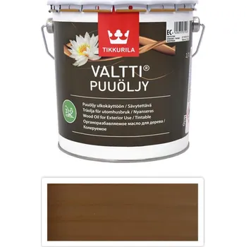 Olej na dřevo TIKKURILA Valtti wood oil - olej na terasy a nábytek 2.7 l Ruoko 5070 - Venkovní barva na dřevo