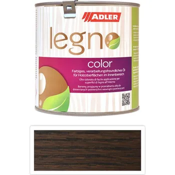 Olej na dřevo ADLER Legno Color - zbarvující olej pro ošetření dřevin 0.75 l Shitake ST 11/4 - Barva na dřevo do interiéru