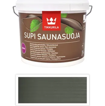 Lak na dřevo TIKKURILA Supi Sauna Finish - akrylátový lak do sauny 2.7 l Laavu 5082 - Barva na dřevo do interiéru