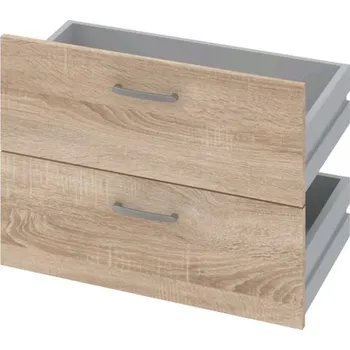 Dětská skříň Sada zásuvek (2 ks) Mega 180, dub sonoma