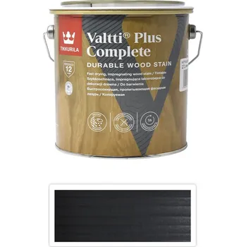 Lak na dřevo TIKKURILA Valtti Plus Complete - matná tenkovrstvá lazura 2.7 l Kataja 5078 - Venkovní barva na dřevo