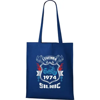 Nákupní taška DOBRÝ TRIKO Bavlněná taška s potiskem Legenda silnic Barva: Královsky modrá