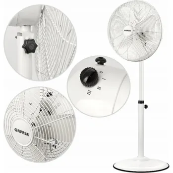Domácí ventilátor Ventilátor G3Ferrari, G50054, stojanový, se zvlhčovačem, průměr 40 cm, 3 rychlosti, časovač, 75 W
