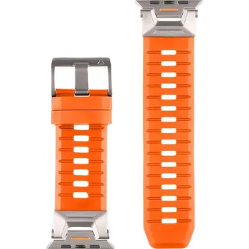 Mobilní telefon Řemínek Tactical Tough Band pro Apple Watch Ultra Safety Orange