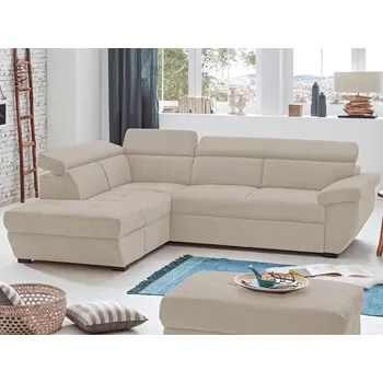 Sedací souprava Rohová sedací souprava Speedway, béžová látka, levý roh