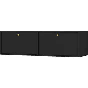 Televizní stolek FALCO Televizní stolek Taya 302 4 černý grafit