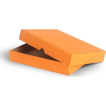 Archivační box Krabička dno + víko 322 x 241 x 51 mm - oranžová