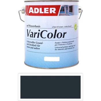 Lak na dřevo ADLER Varicolor - vodou ředitelná krycí barva univerzál 2.5 l Antracitově šedá RAL 7016 - Venkovní barva na dřevo