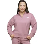 GymBeam Agile 1/2 Zip Woodrose