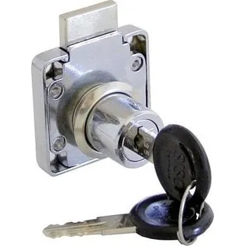 Nábytkové kování Zámek nábytkový SISO CL-X-850 CR 19x32