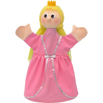 plyšák Maňásek Princezna Adélka 36cm růžová, maňásek