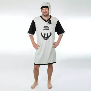 Dámské noční prádlo Noční košile - Ráno tvrdší večera - Gentleman XL šedá