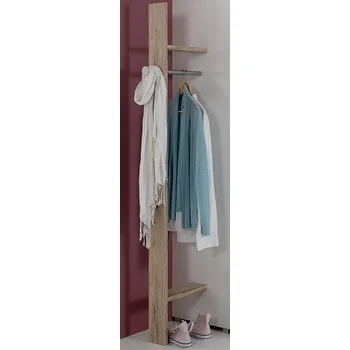 Šatní skříň Šatní panel Cariba, dub san remo