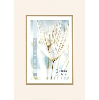 Rám na obraz Fotorámeček Giulia 13x18 cm, oranžový