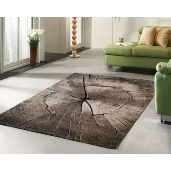 Koberec Koberec Ibiza 120x170 cm, šedo-béžový melír