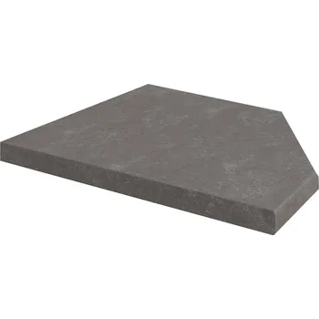Kuchyňská pracovní deska Kuchyňská pracovní deska pro pravý regál 30 cm, tmavě šedý kámen