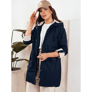 Dámská parka Dámská bunda parka MEROY TY4287 Barva: Tmavě Modrá, Velikost: 2XL