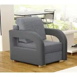 FALCO Křeslo Laura světle šedé