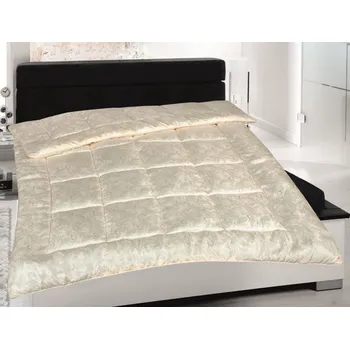 přikrývka Přikrývka Sienna 140x200 cm, zlatá