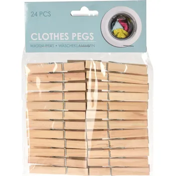 Kolíček na prádlo Kolíčky na prádlo (24 ks) dřevěné