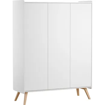 Nábytek Dětská šatní skříň Vintage 3D, bílá