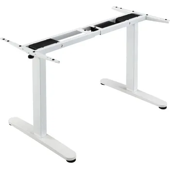 Stolová podnož Podnož k psacímu stolu elektricky výškově nastavitelná, bílá