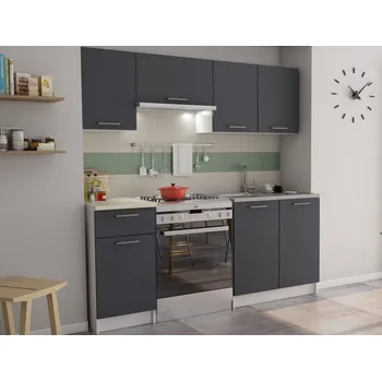 Kuchyňská linka Kuchyňský blok Irma, bílá/grafitově šedá