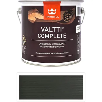 barva a nátěr na dřevo TIKKURILA Valtti Complete - tenkovrstvá lazura 2.7 l Lieko 5067 - Venkovní barva na dřevo