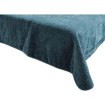 Přehoz na lůžko Přehoz na postel 260x134 cm, mořská modrá látka