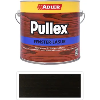 Lak na dřevo ADLER Pullex Fenster Lasur Living Wood 2.5l Eben - Venkovní barva na dřevo