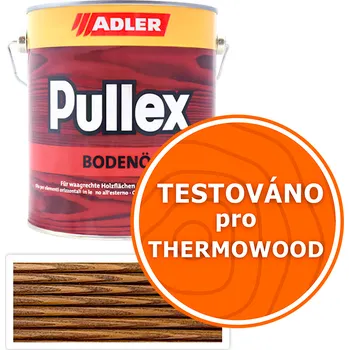 Olej na dřevo ADLER Pullex Bodenöl - terasový olej 2.5 l Kongo 50528 - Venkovní barva na dřevo