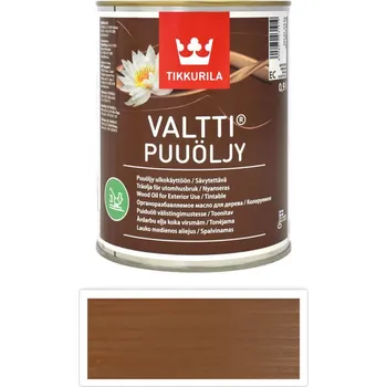 Olej na dřevo TIKKURILA Valtti wood oil - olej na terasy a nábytek 0.9 l Pouta 5052 - Venkovní barva na dřevo