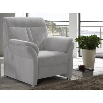 Křeslo Křeslo Malaga, světle šedá látka