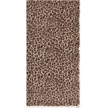 Šála Purschoen Dámská Kašmírová Šála Leo, béžová / tmavě hnědá /...