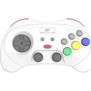 Herní konzole Retro-Bit SEGA Saturn PRO Controller White
