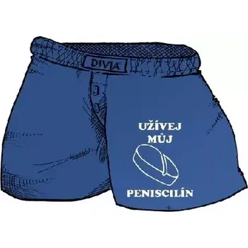 Trenýrky Trenýrky-Peniscilín M černá