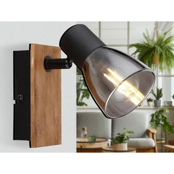 Nástěnné svítidlo Nástěnná lampa Claude, černá