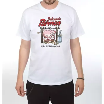 Pánské tričko Vtipné tričko – Profesionální pařmen XL bílá