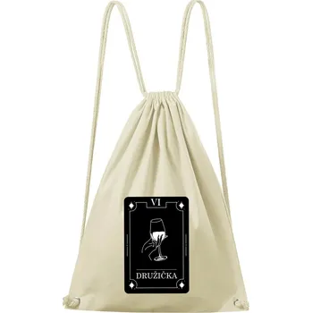 Městský batoh DOBRÝ TRIKO Bavlněný batoh Družička tarot Barva: Natural