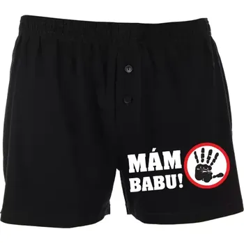 Trenýrky Trenýrky - Mám babu M melír