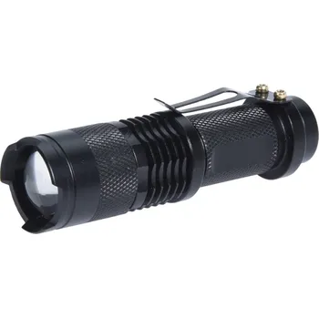 Svítilna Kapesní svítilna LED 9 cm, černá