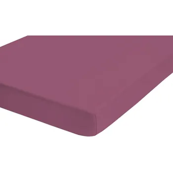 Prostěradlo Napínací prostěradlo Jersey Castell 140x200 cm, fialové